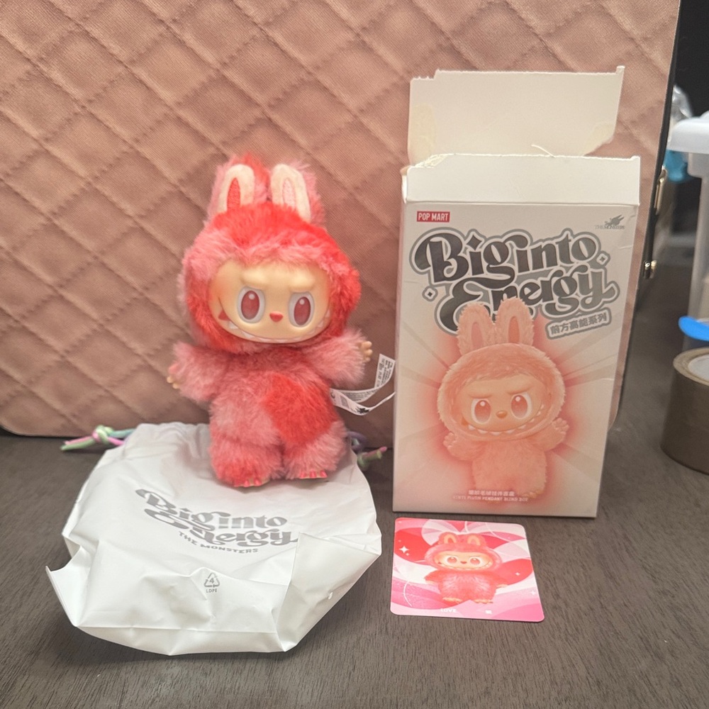 LOVE Big Into Energy Labubu